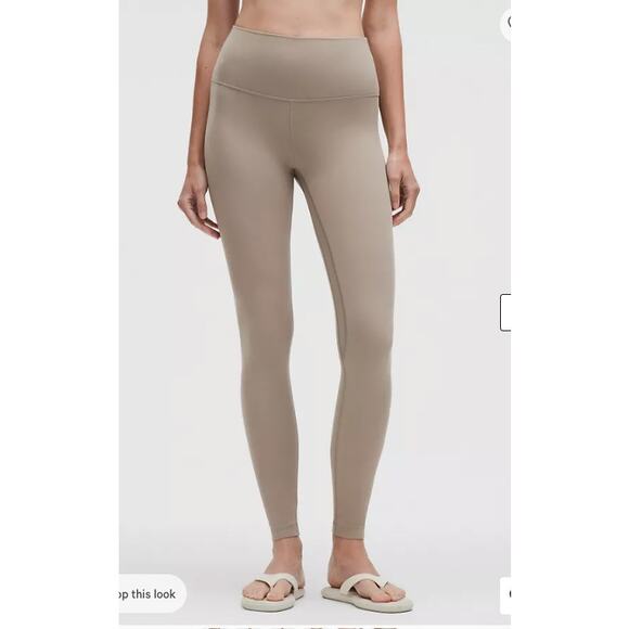 NWT Lululemon Align HR Pant 28" w/ Pockets Sz 6 MSRP $128 Warm Ask Grey - Picture 2 of 5